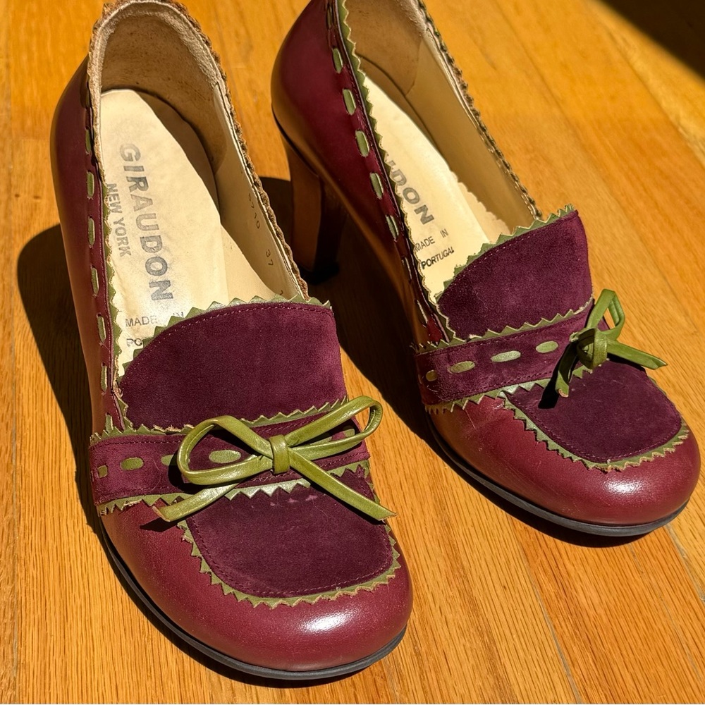 Giraudon, New York.  Size 37.  Great color and style.